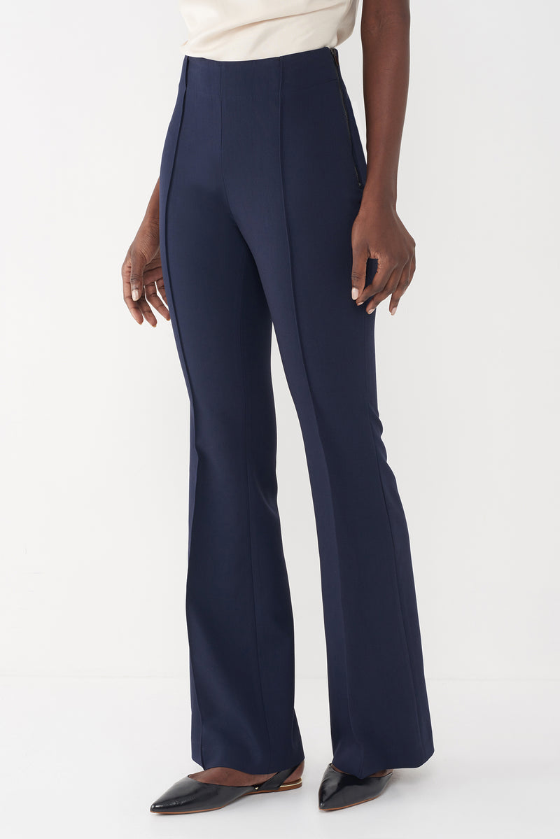 JAMIE - NAVY STRETCH SUITING PANT